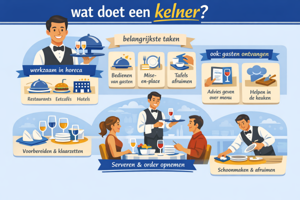Wat doet een kelner